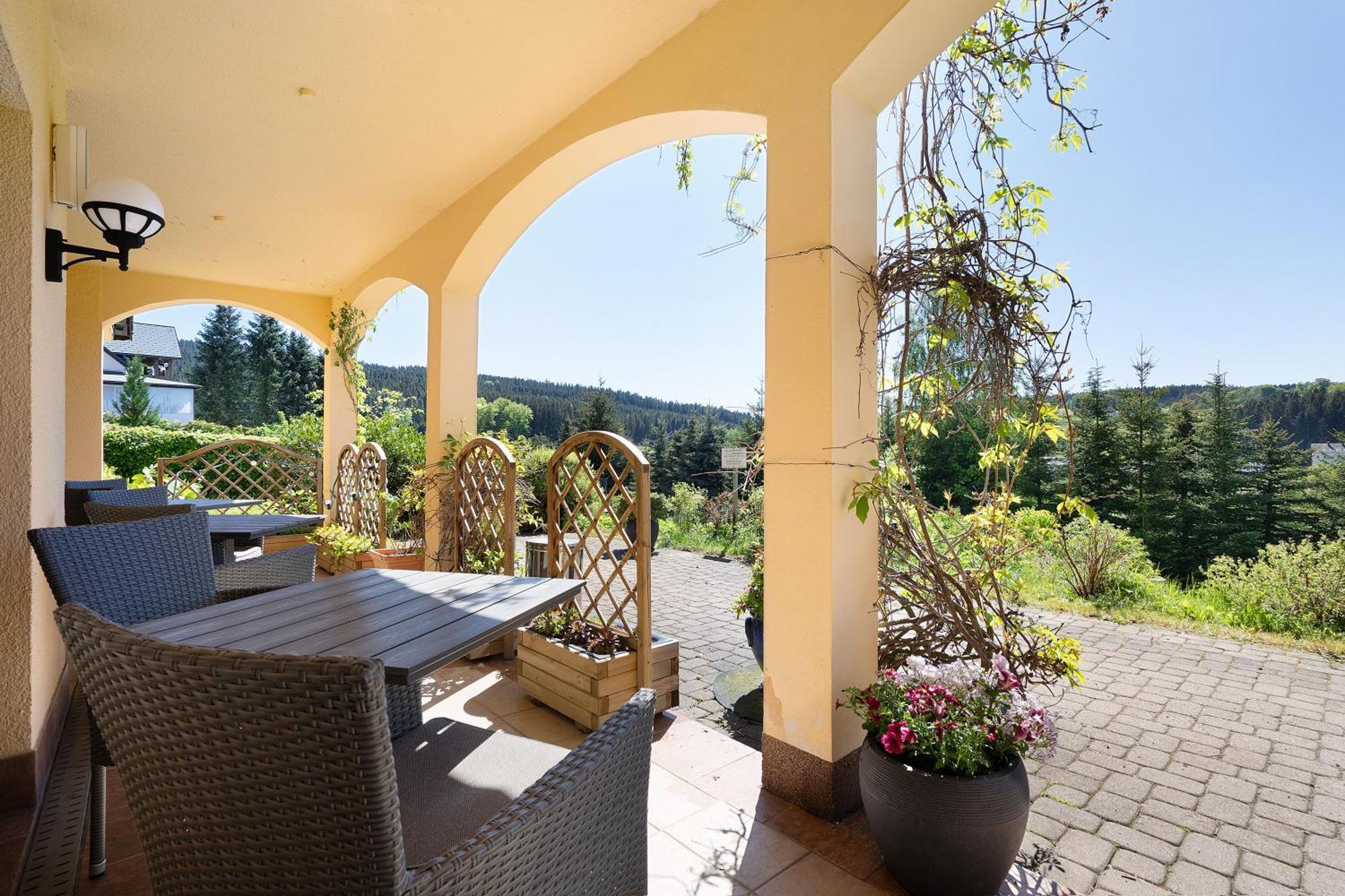 Pension Bergblick Мариенберг Экстерьер фото